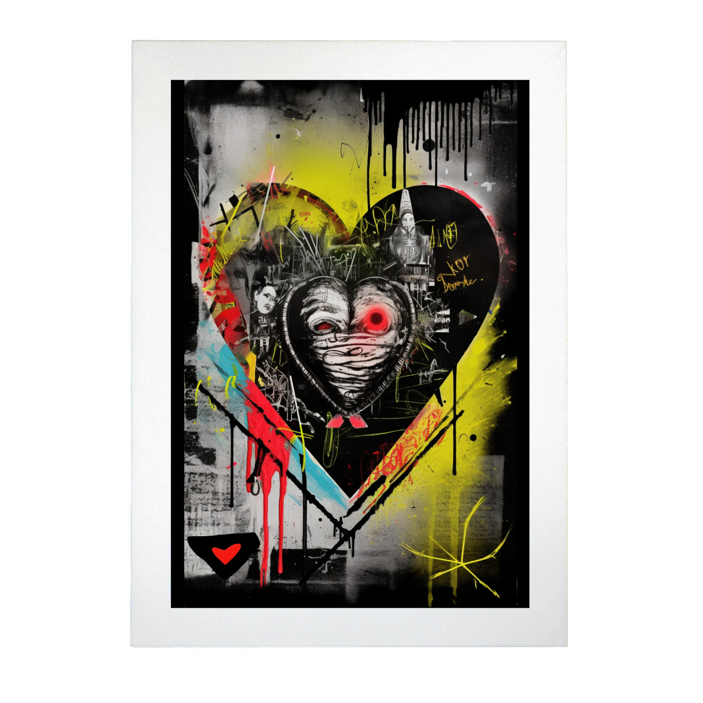 Cartel Desgarrado de mi Corazón