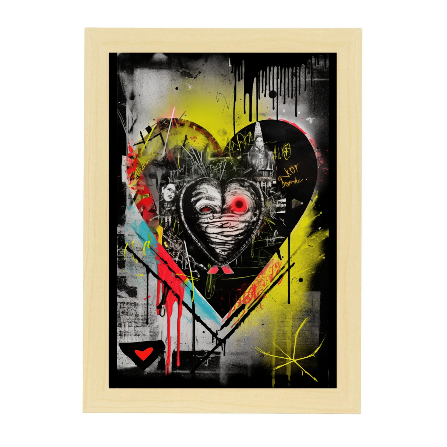 Cartel Desgarrado de mi Corazón