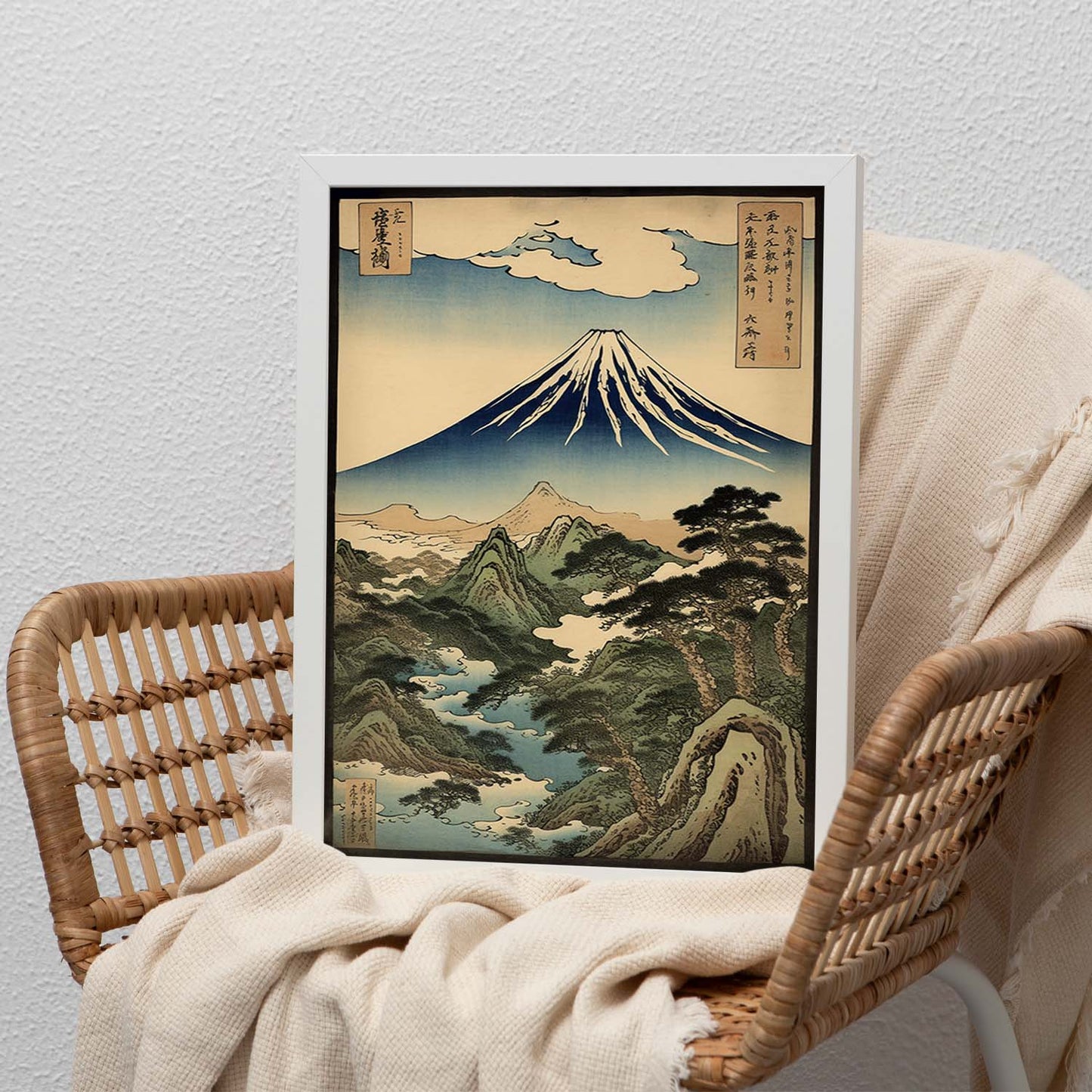 Cartel del artista Katsushika Hokusai