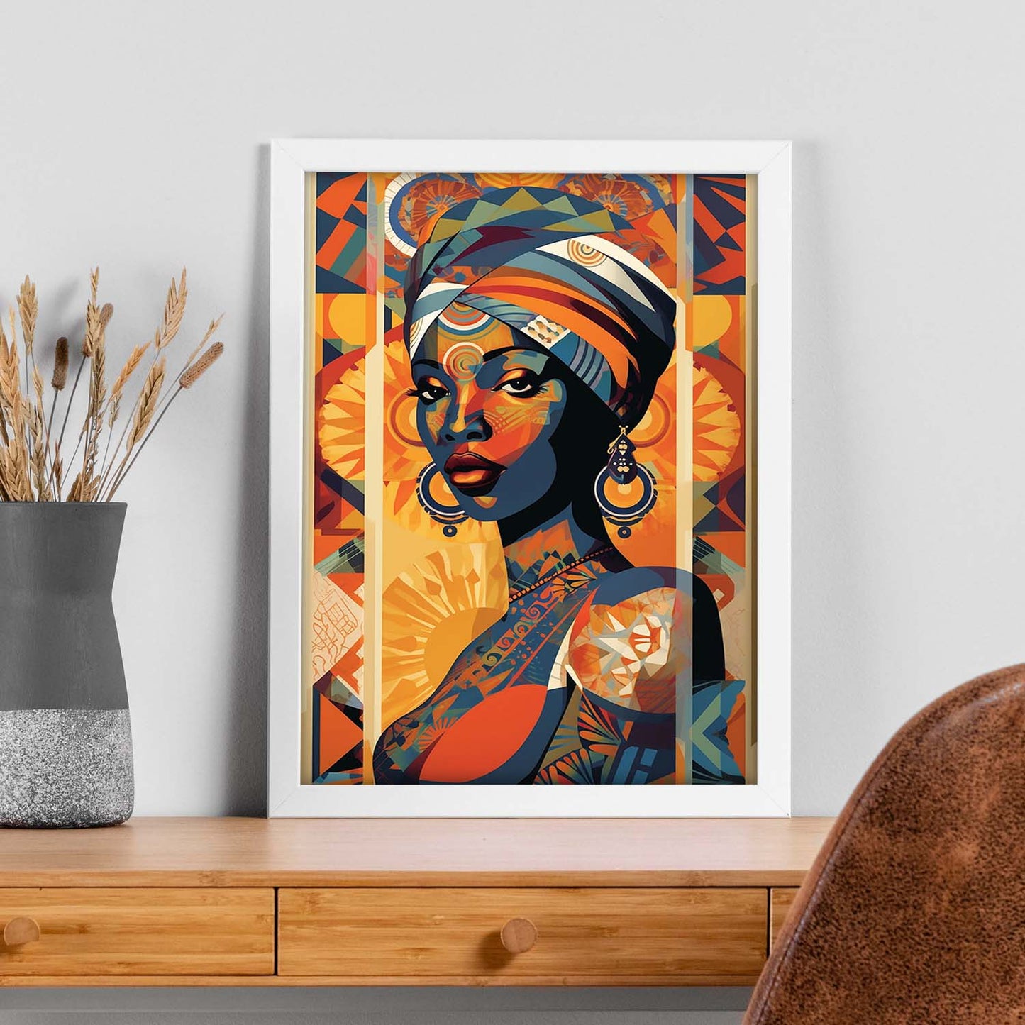 Póster de la Reina Africana