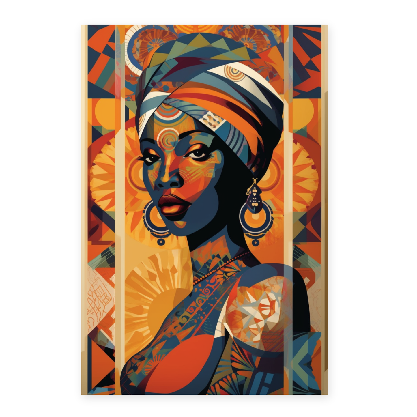 Póster de la Reina Africana