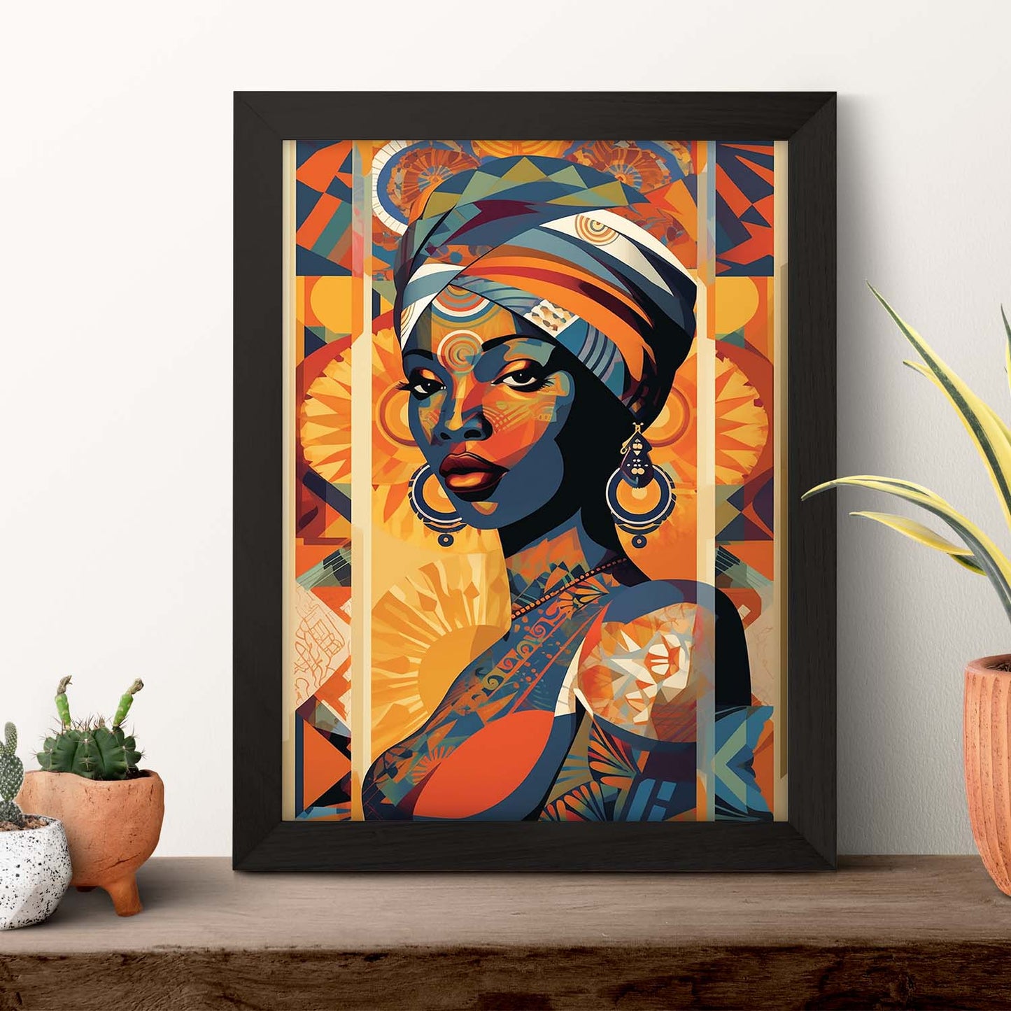 Póster de la Reina Africana
