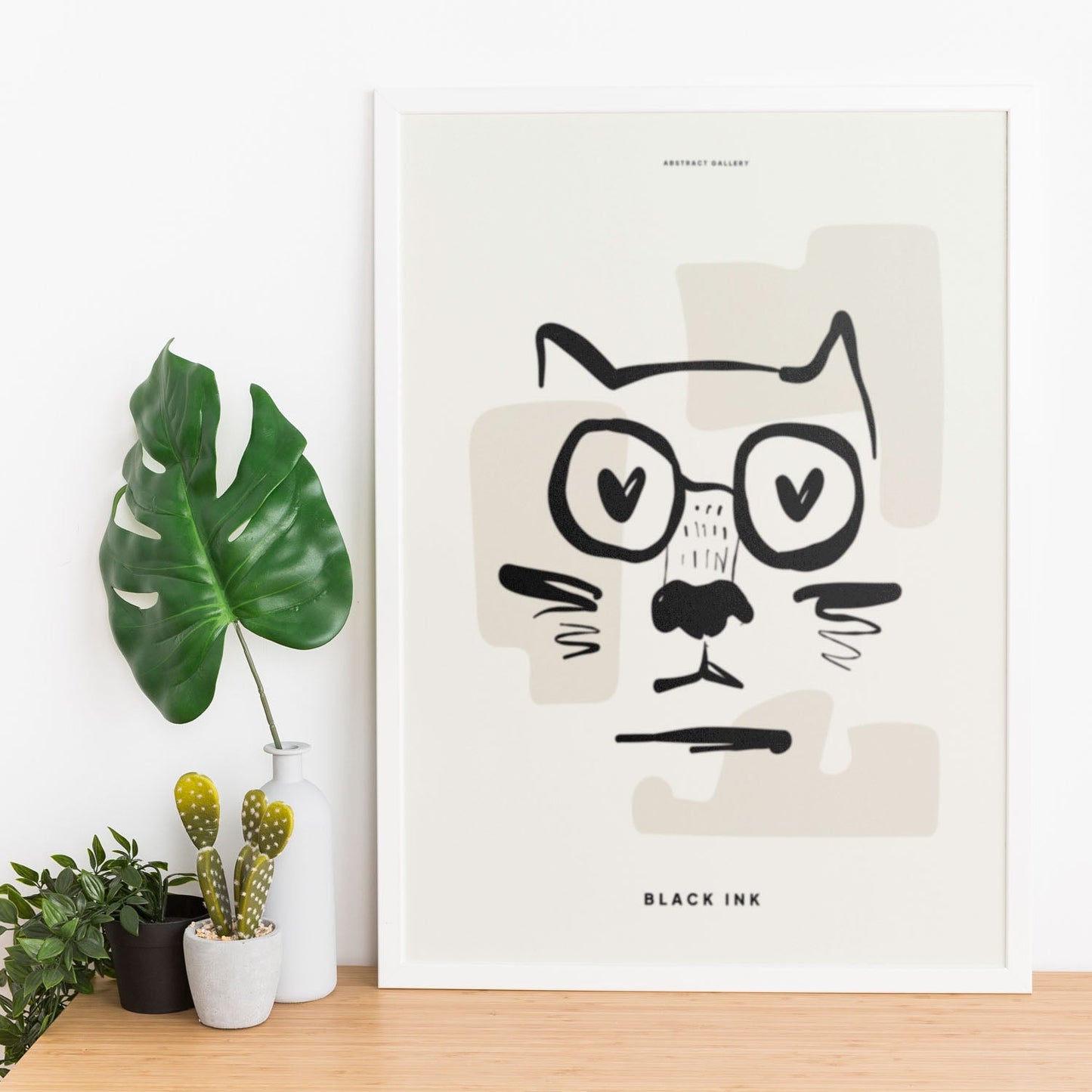 Cat love-Artwork-Nacnic-Nacnic Estudio SL
