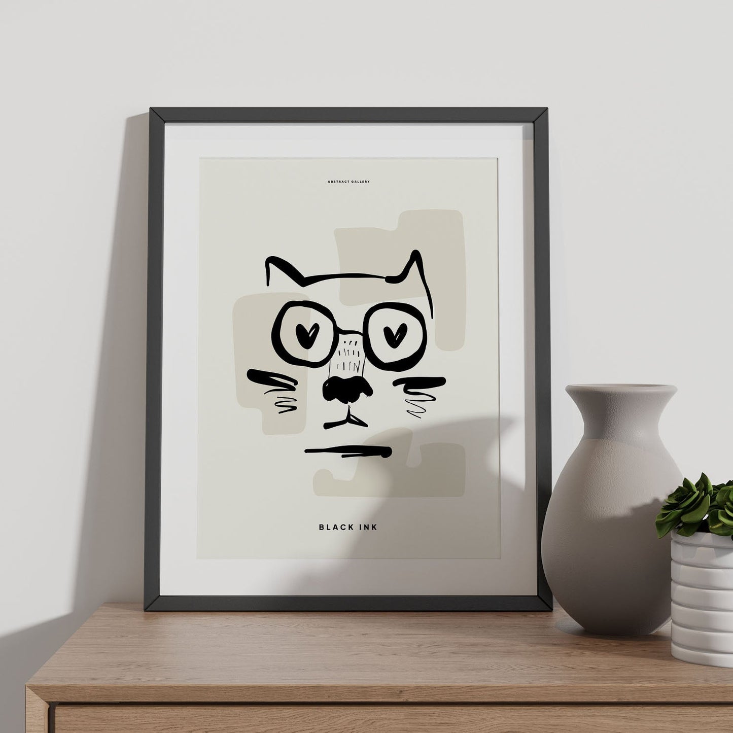 Cat love-Artwork-Nacnic-Nacnic Estudio SL