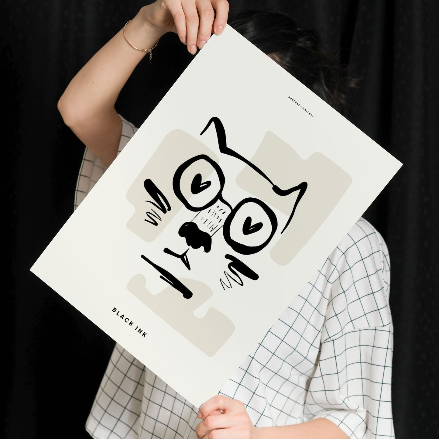 Cat love-Artwork-Nacnic-Nacnic Estudio SL