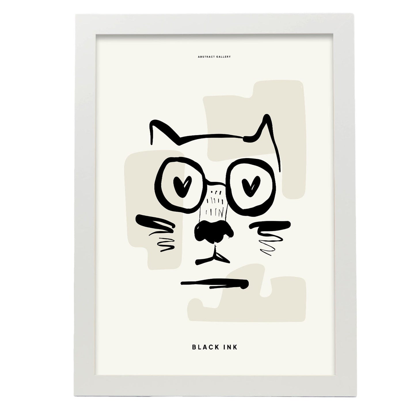 Cat love-Artwork-Nacnic-A3-Marco Blanco-Nacnic Estudio SL