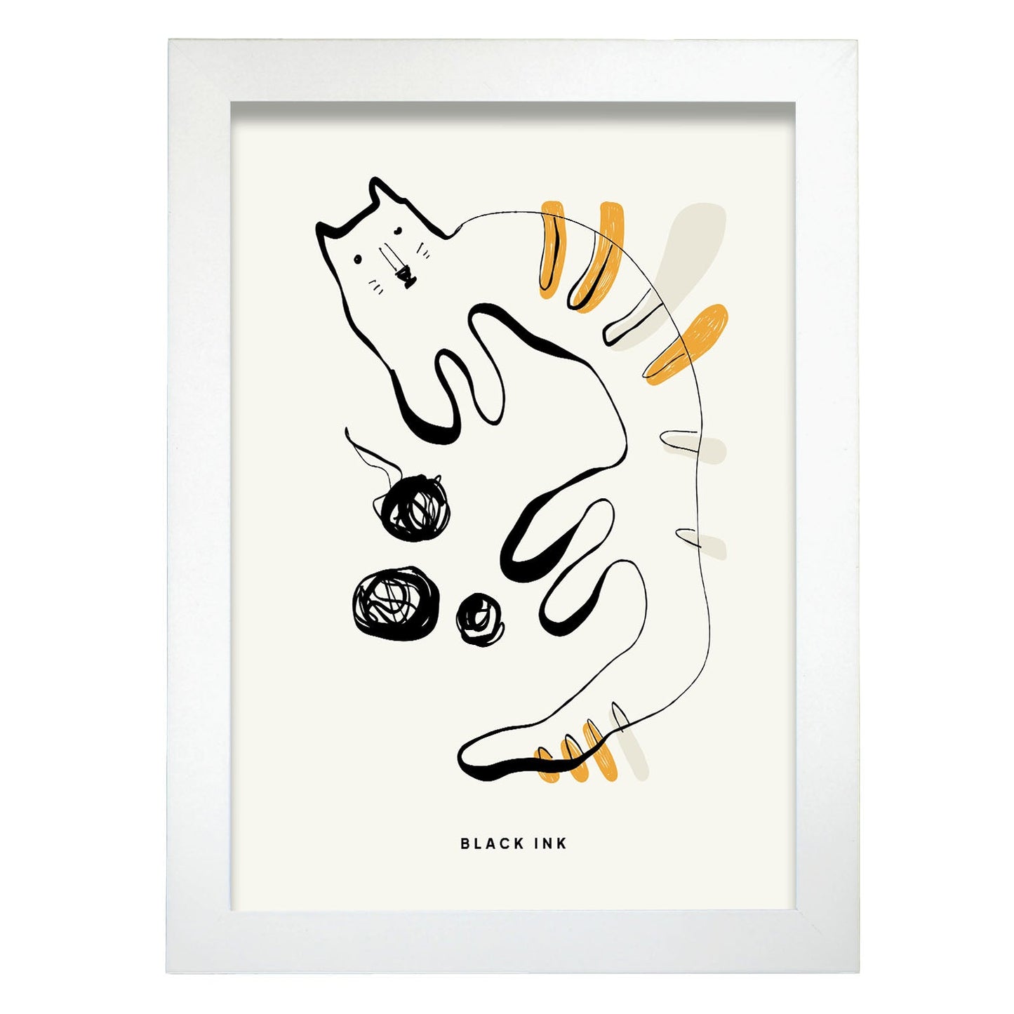 Cat String-Artwork-Nacnic-A4-Marco Blanco-Nacnic Estudio SL