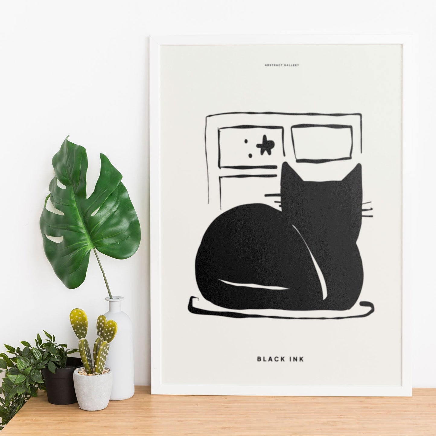 Cat Window-Artwork-Nacnic-Nacnic Estudio SL