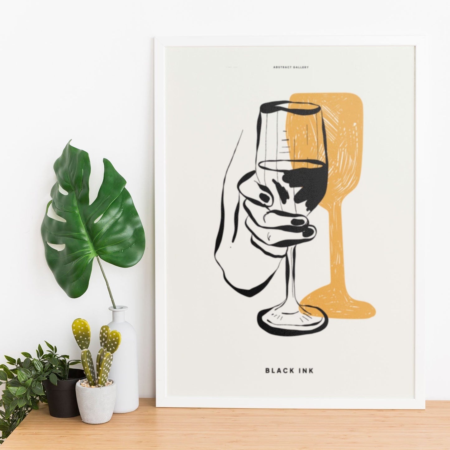 Champagne Glass-Artwork-Nacnic-Nacnic Estudio SL