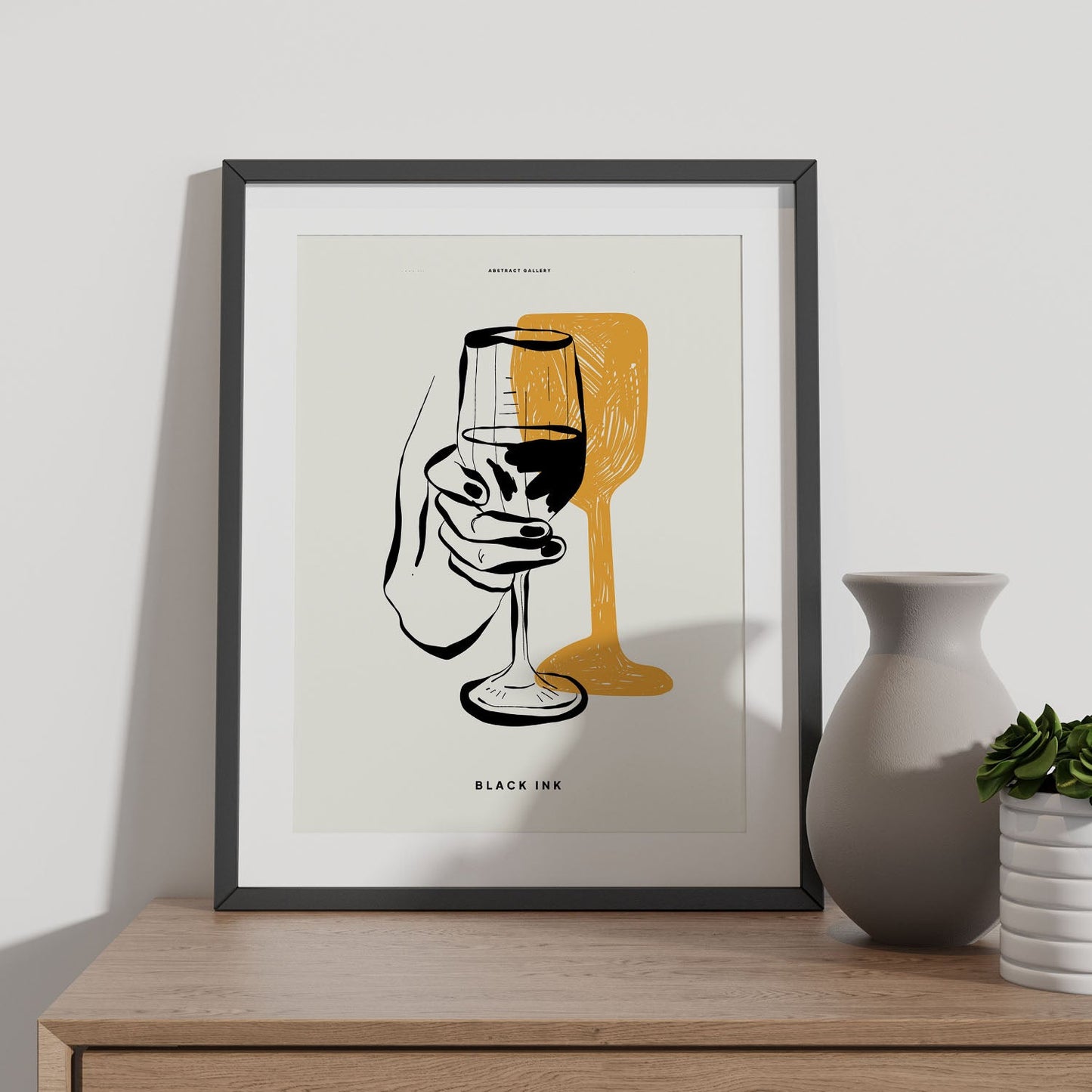 Champagne Glass-Artwork-Nacnic-Nacnic Estudio SL