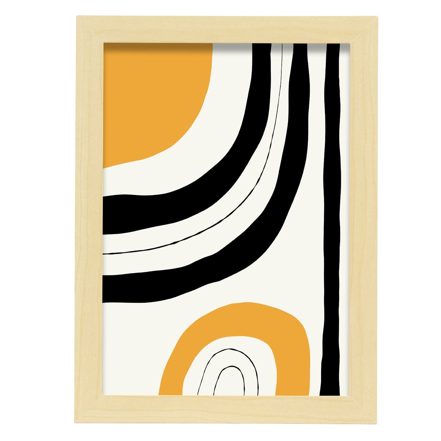 Charming-Artwork-Nacnic-A4-Marco Madera clara-Nacnic Estudio SL