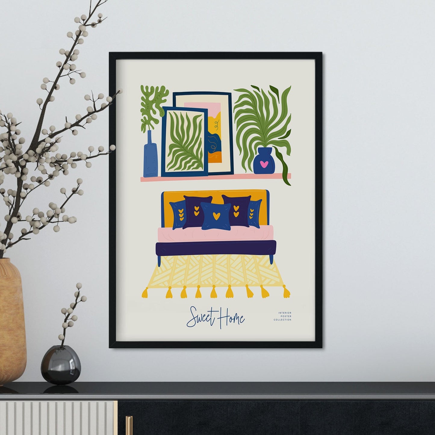 Cheerful Home-Artwork-Nacnic-Nacnic Estudio SL