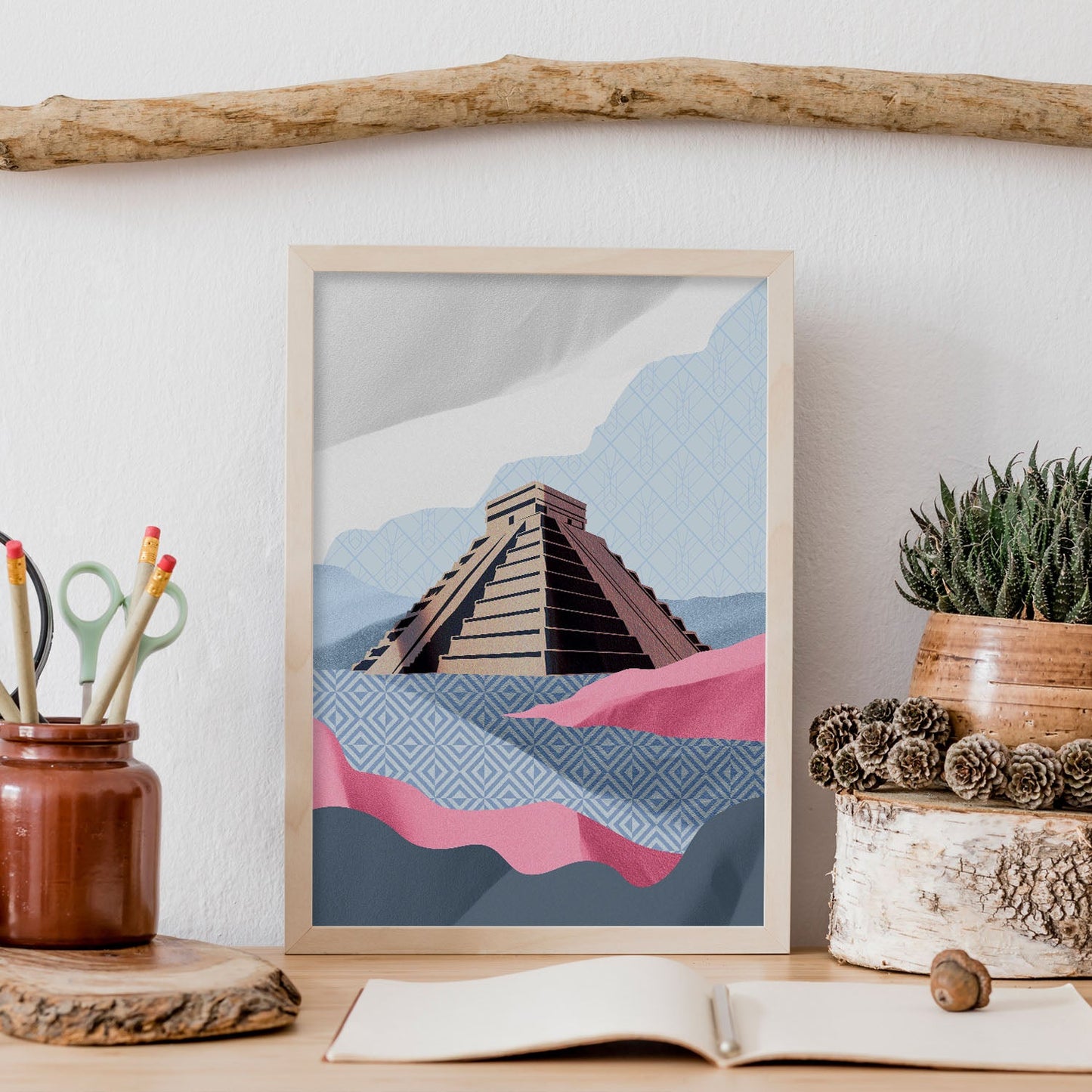 Chichen Itza-Artwork-Nacnic-Nacnic Estudio SL