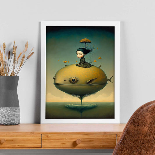 Cinemática supranaturalista nacnica por Duy Huynh Benjamin L 1. Impresiones de arte de pared estética para el diseño de dormitorio o sala de estar.-Artwork-Nacnic-Nacnic Estudio SL