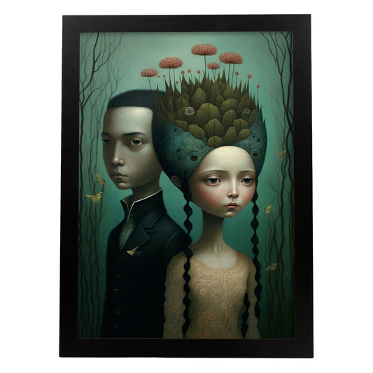 Cinemática supranaturalista nacnica por Duy Huynh Benjamin L 3. Impresiones de arte de pared estética para el diseño de dormitorio o sala de estar.-Artwork-Nacnic-A4-Sin marco-Nacnic Estudio SL