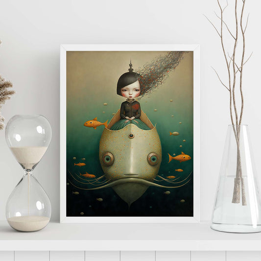 Cinemática supranaturalista nacnica por Duy Huynh Benjamin l 5. Impresiones de arte de pared estética para el diseño de dormitorio o sala de estar.-Artwork-Nacnic-Nacnic Estudio SL