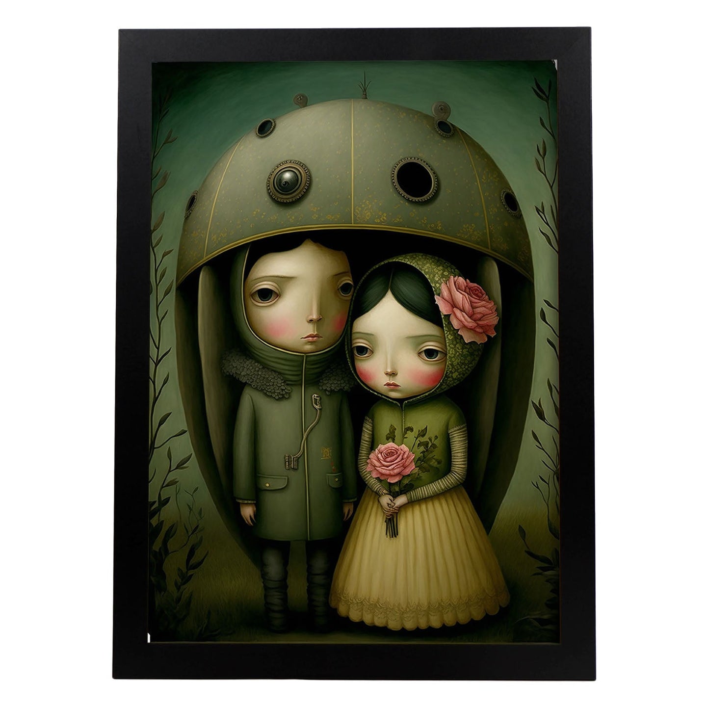 Cinemática supranaturalista nacnica por Duy Huynh Benjamin l. Estampados de arte de pared estético para el diseño de dormitorio o sala de estar.-Artwork-Nacnic-A4-Sin marco-Nacnic Estudio SL