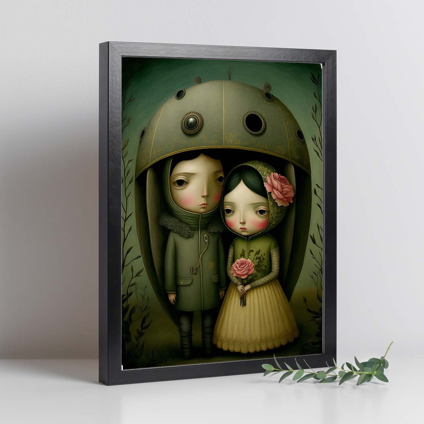 Cinemática supranaturalista nacnica por Duy Huynh Benjamin l. Estampados de arte de pared estético para el diseño de dormitorio o sala de estar.-Artwork-Nacnic-Nacnic Estudio SL