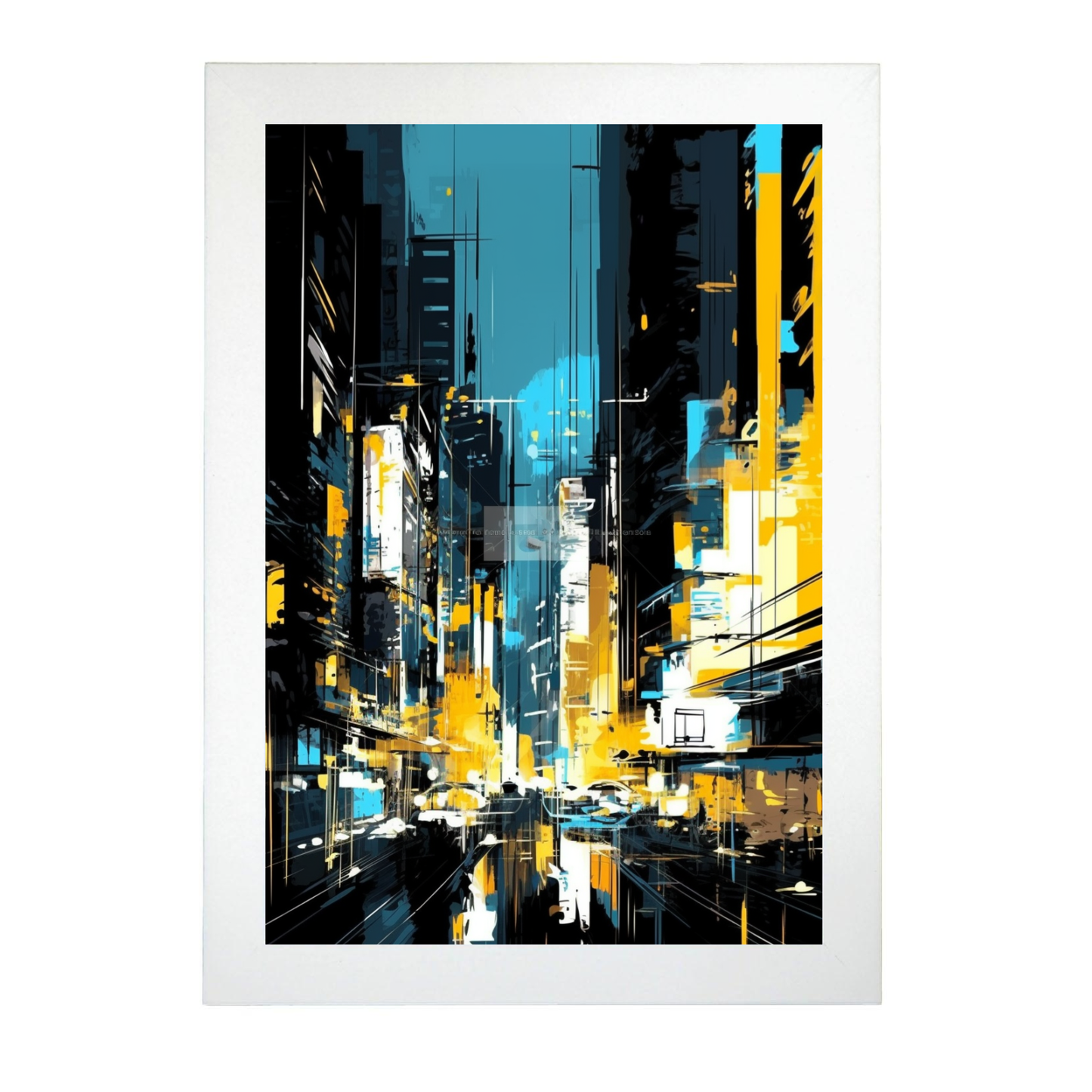 Póster de la Ciudad Fantástica - Póster