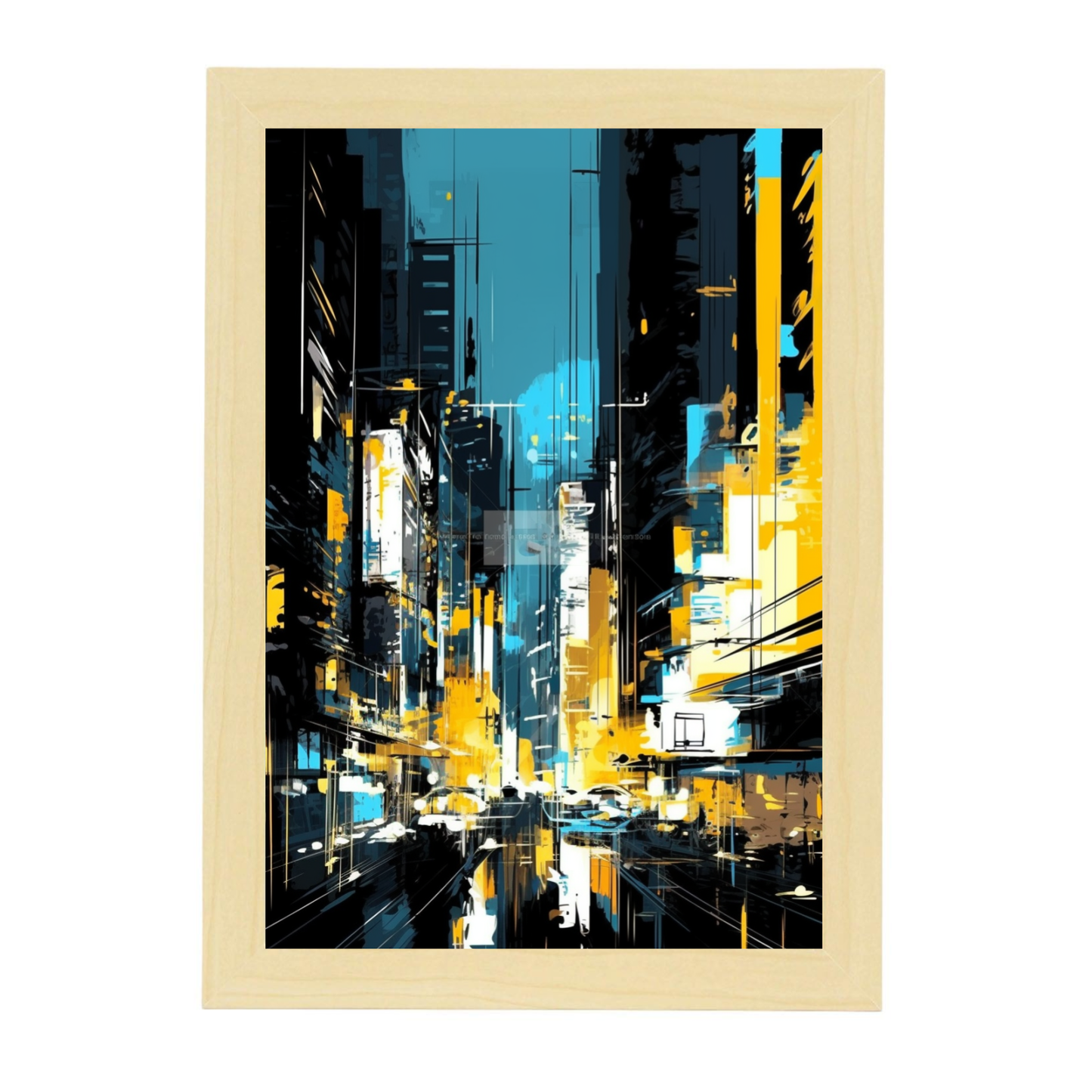 Póster de la Ciudad Fantástica - Póster