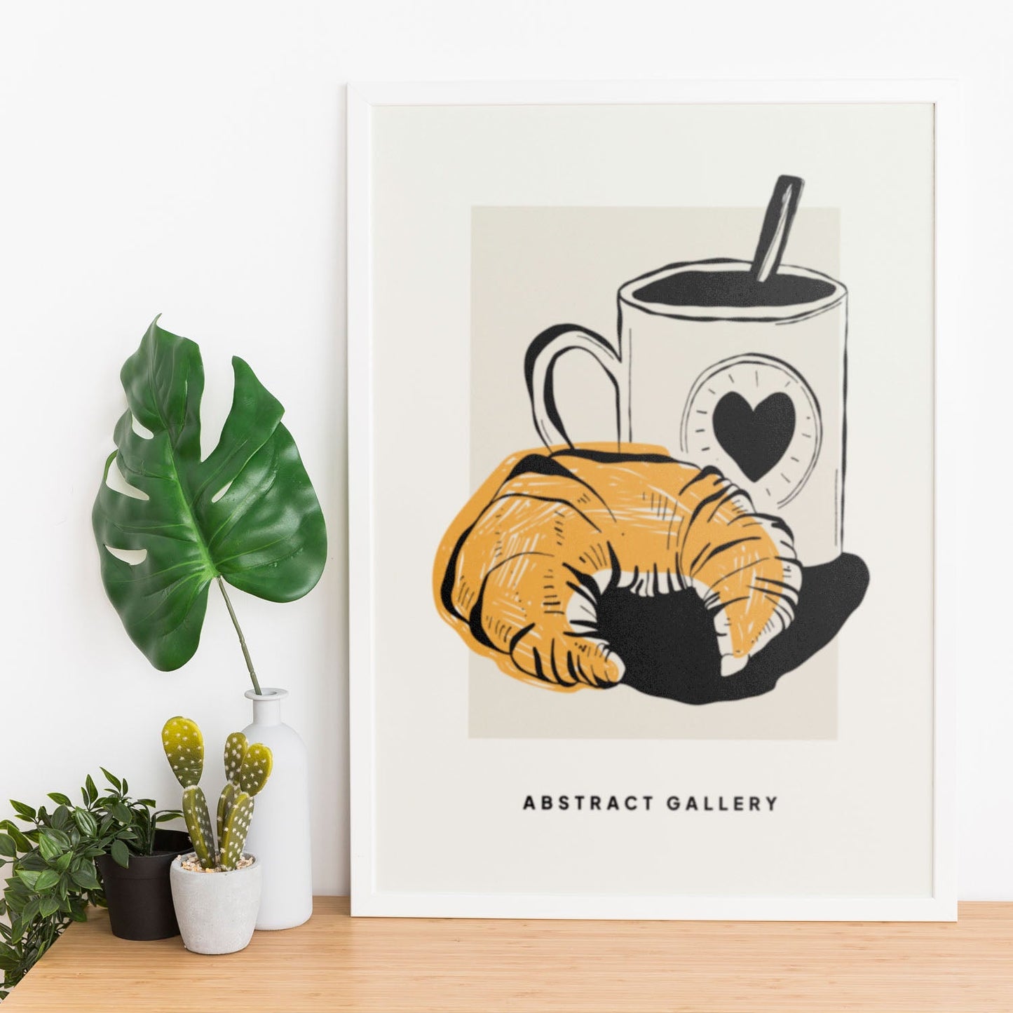 Coffee Croissant-Artwork-Nacnic-Nacnic Estudio SL