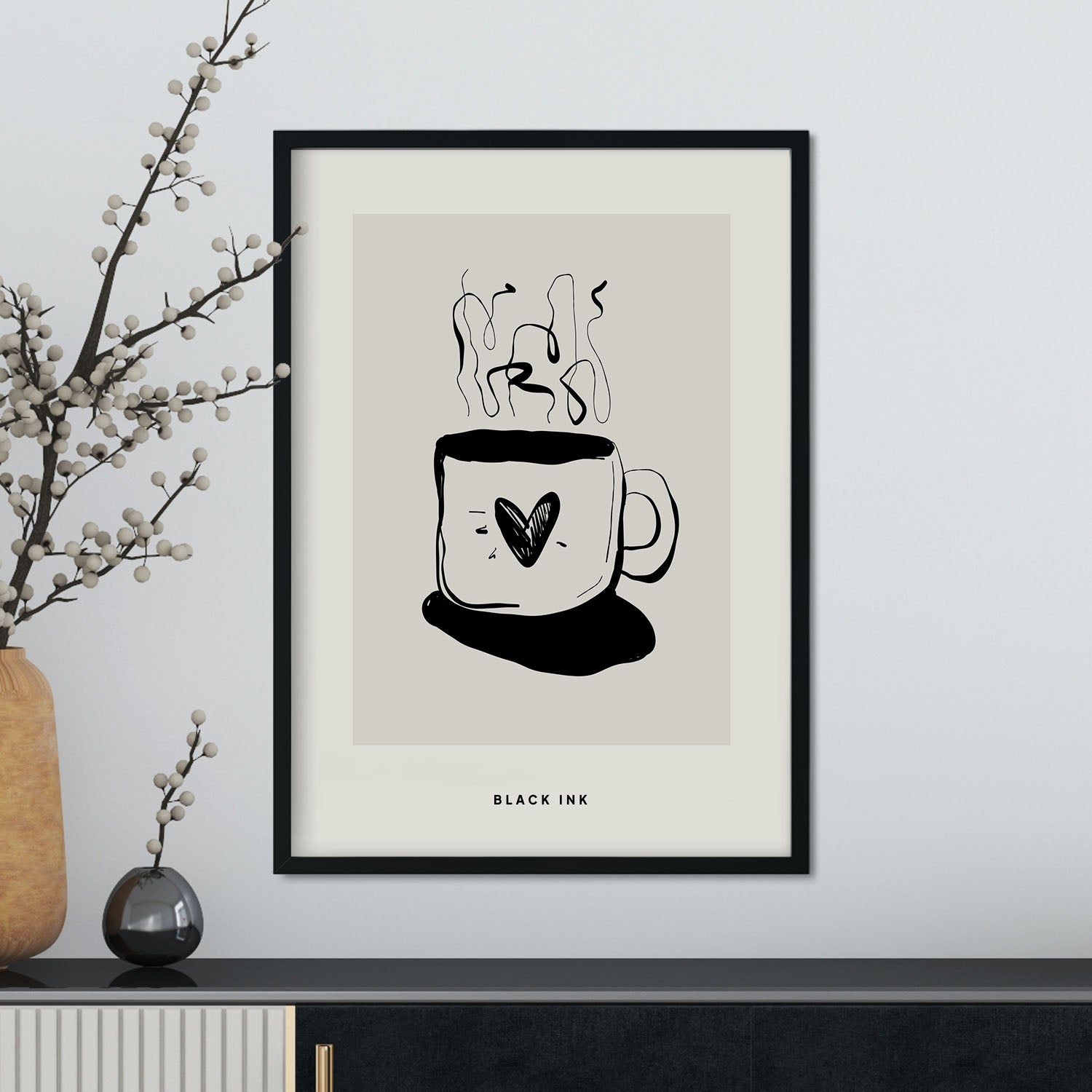 Coffee Love-Artwork-Nacnic-Nacnic Estudio SL