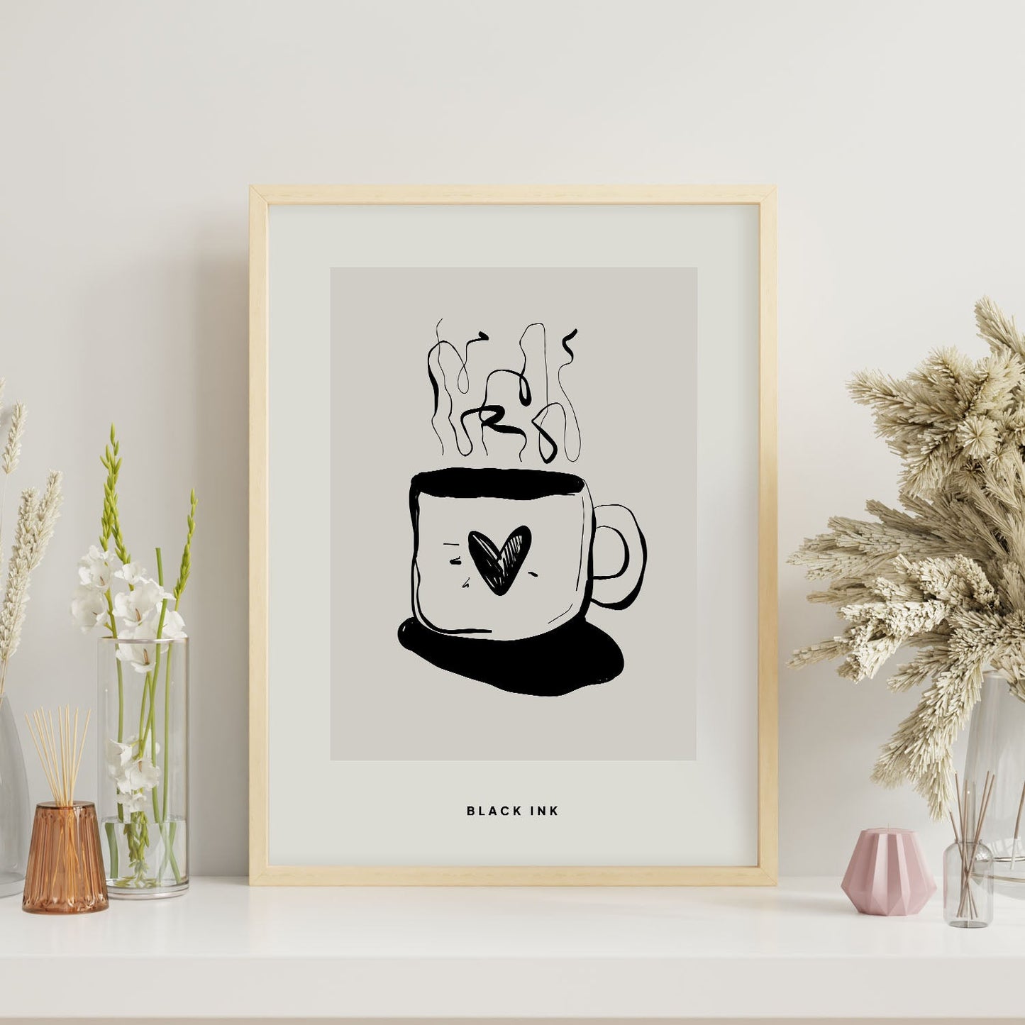Coffee Love-Artwork-Nacnic-Nacnic Estudio SL