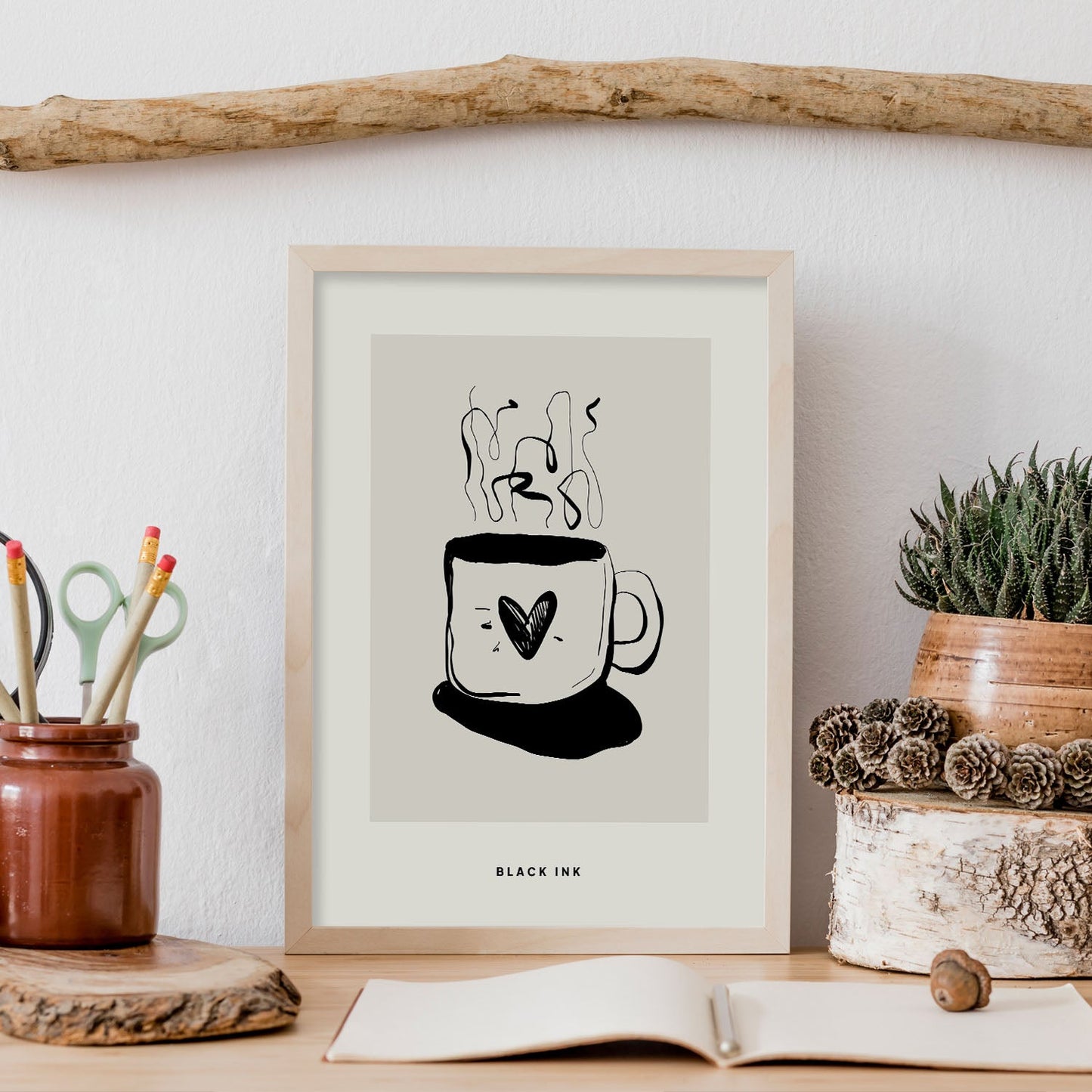 Coffee Love-Artwork-Nacnic-Nacnic Estudio SL