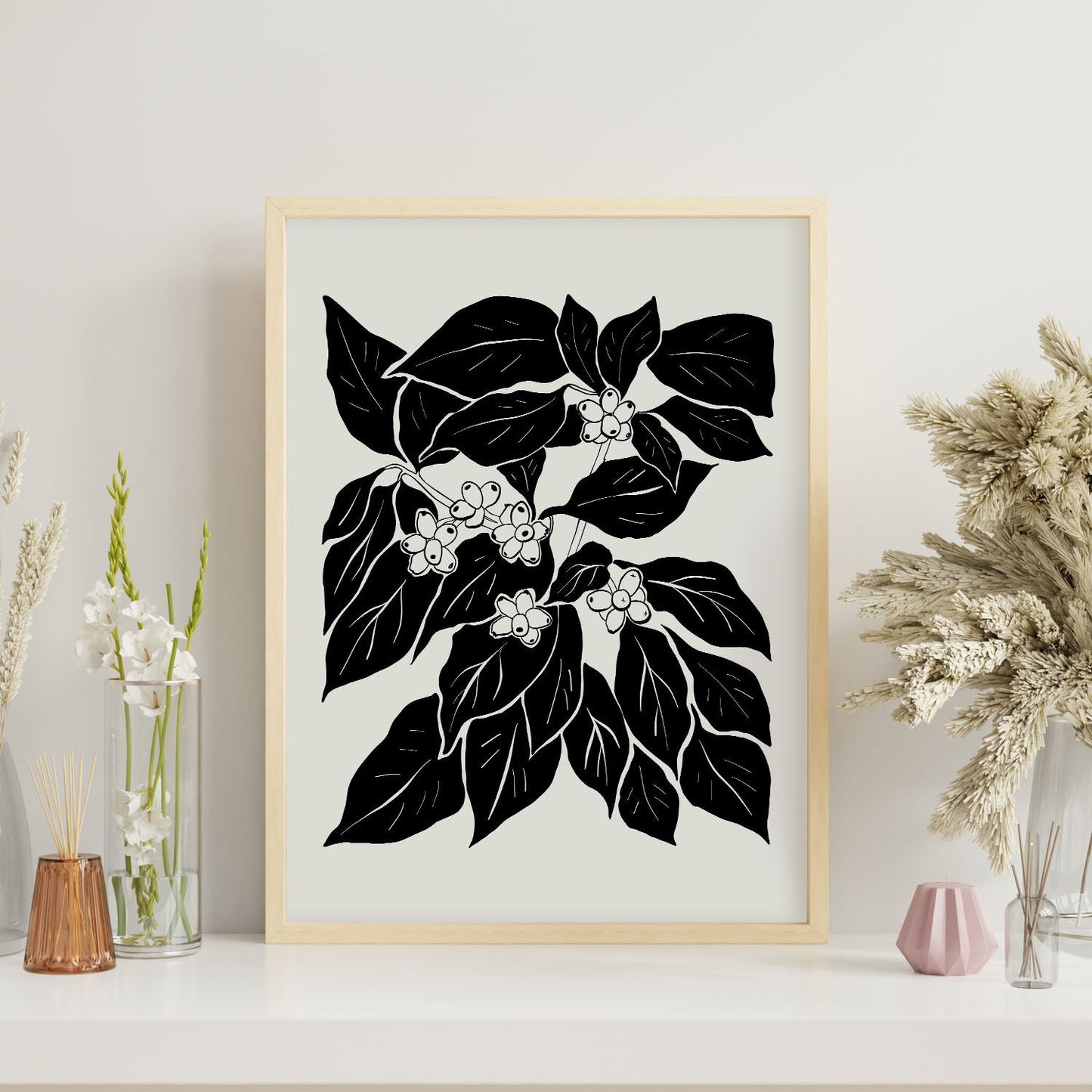 Coffee Plant-Artwork-Nacnic-Nacnic Estudio SL