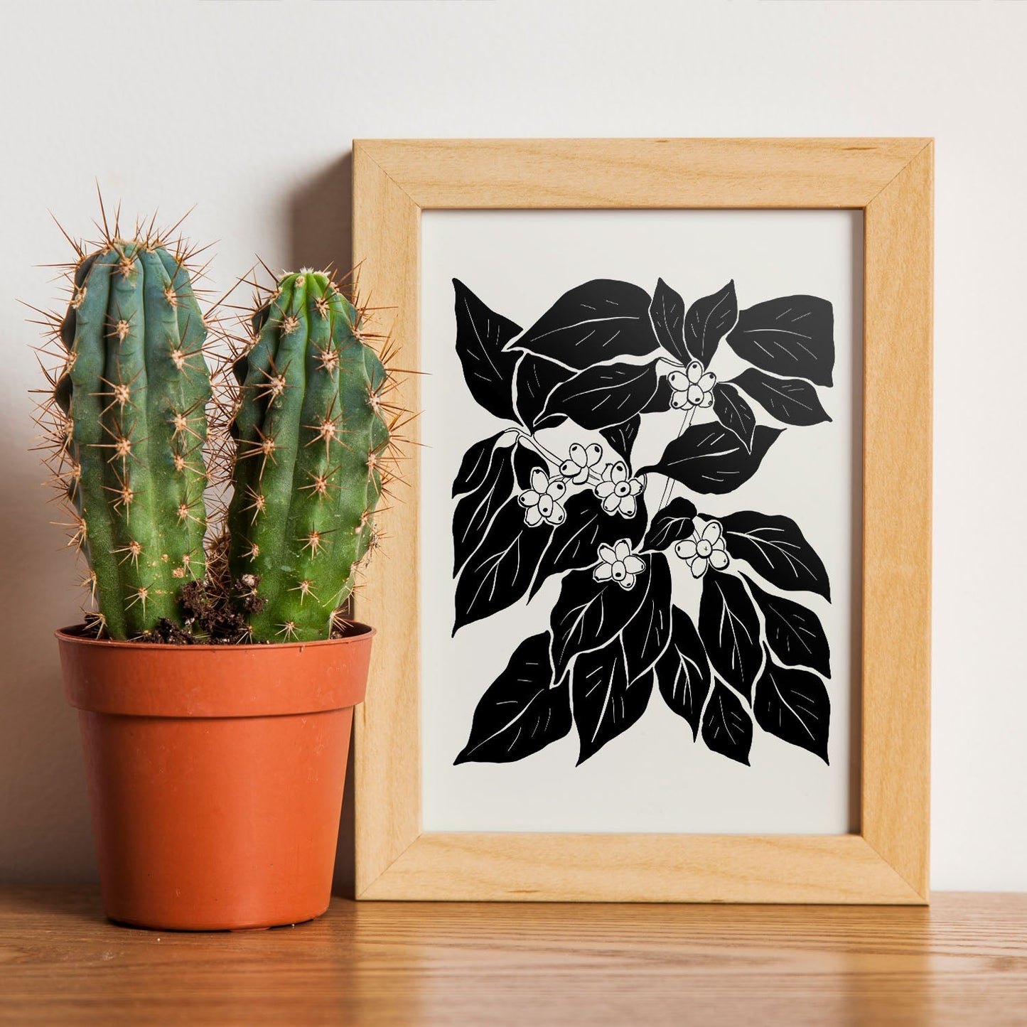 Coffee Plant-Artwork-Nacnic-Nacnic Estudio SL