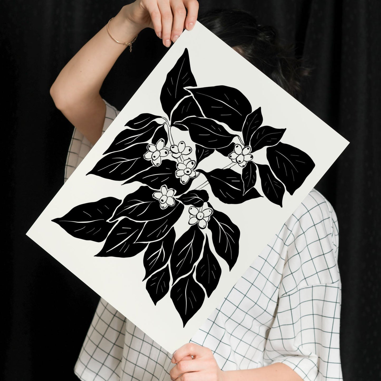 Coffee Plant-Artwork-Nacnic-Nacnic Estudio SL