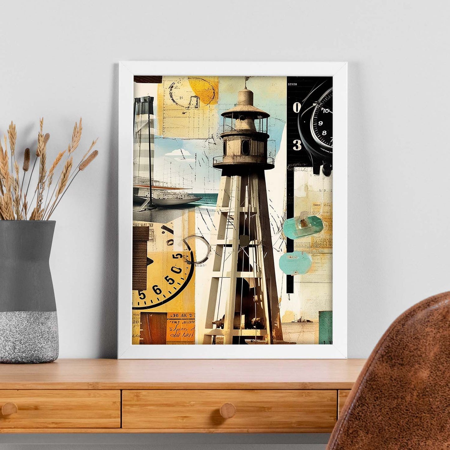 Póster de Collage Vintage - Póster