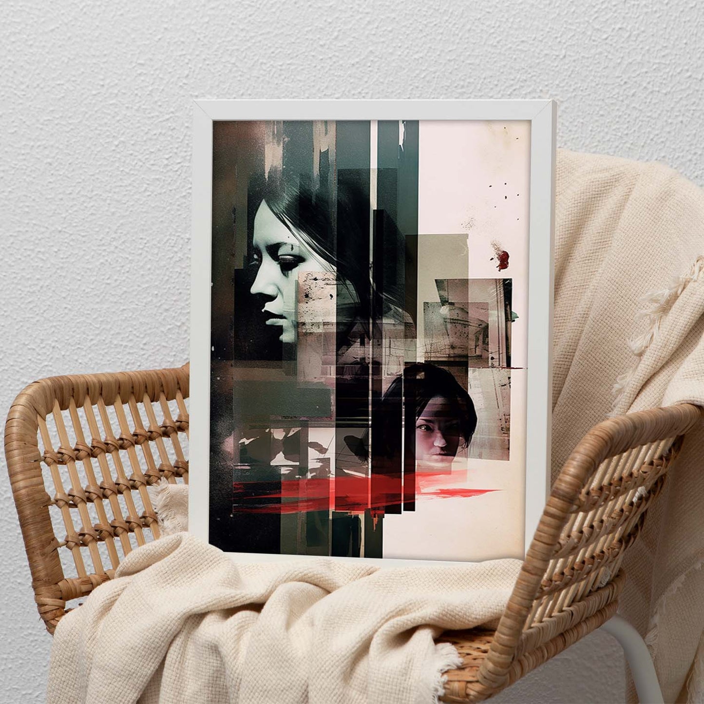 Póster de Collage Vintage y Efímero