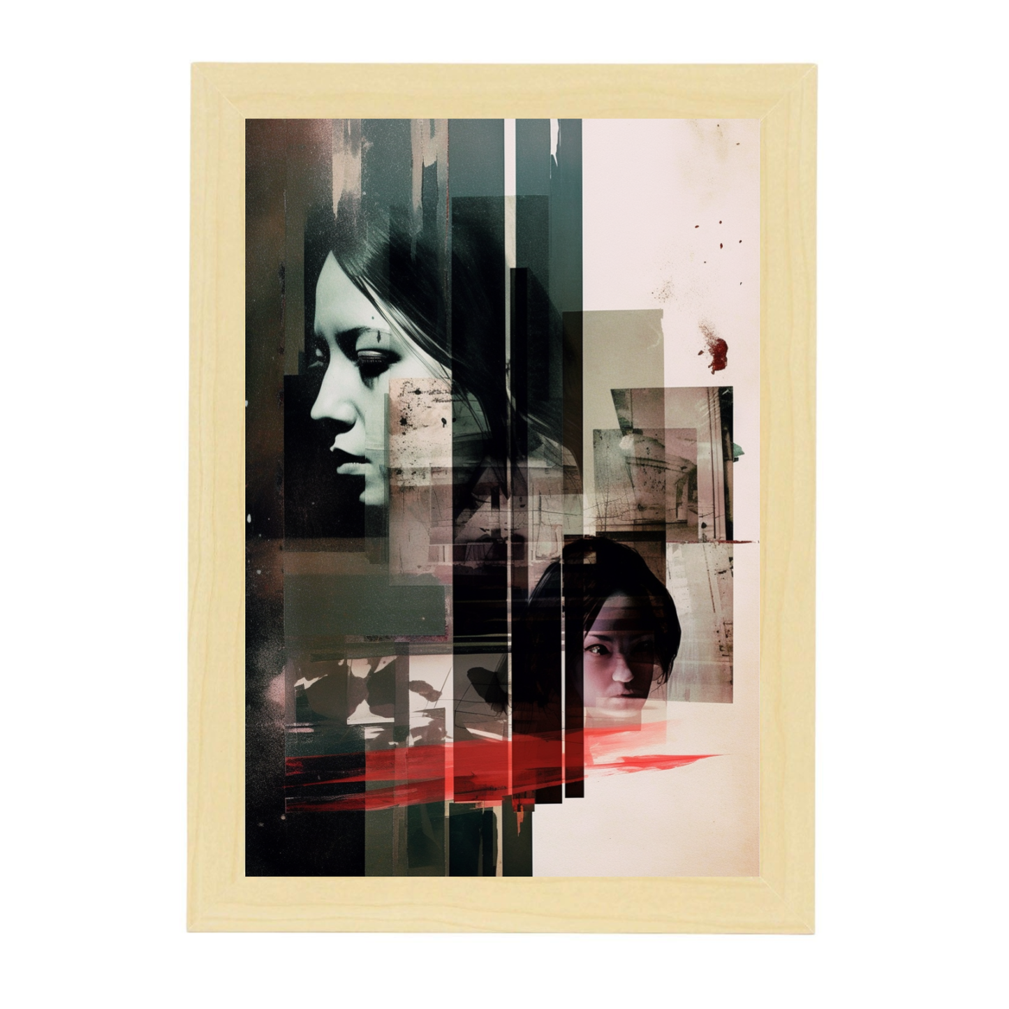 Póster de Collage Vintage y Efímero