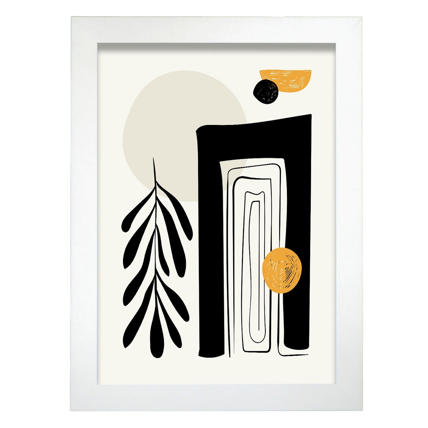 Comfortable-Artwork-Nacnic-A4-Marco Blanco-Nacnic Estudio SL