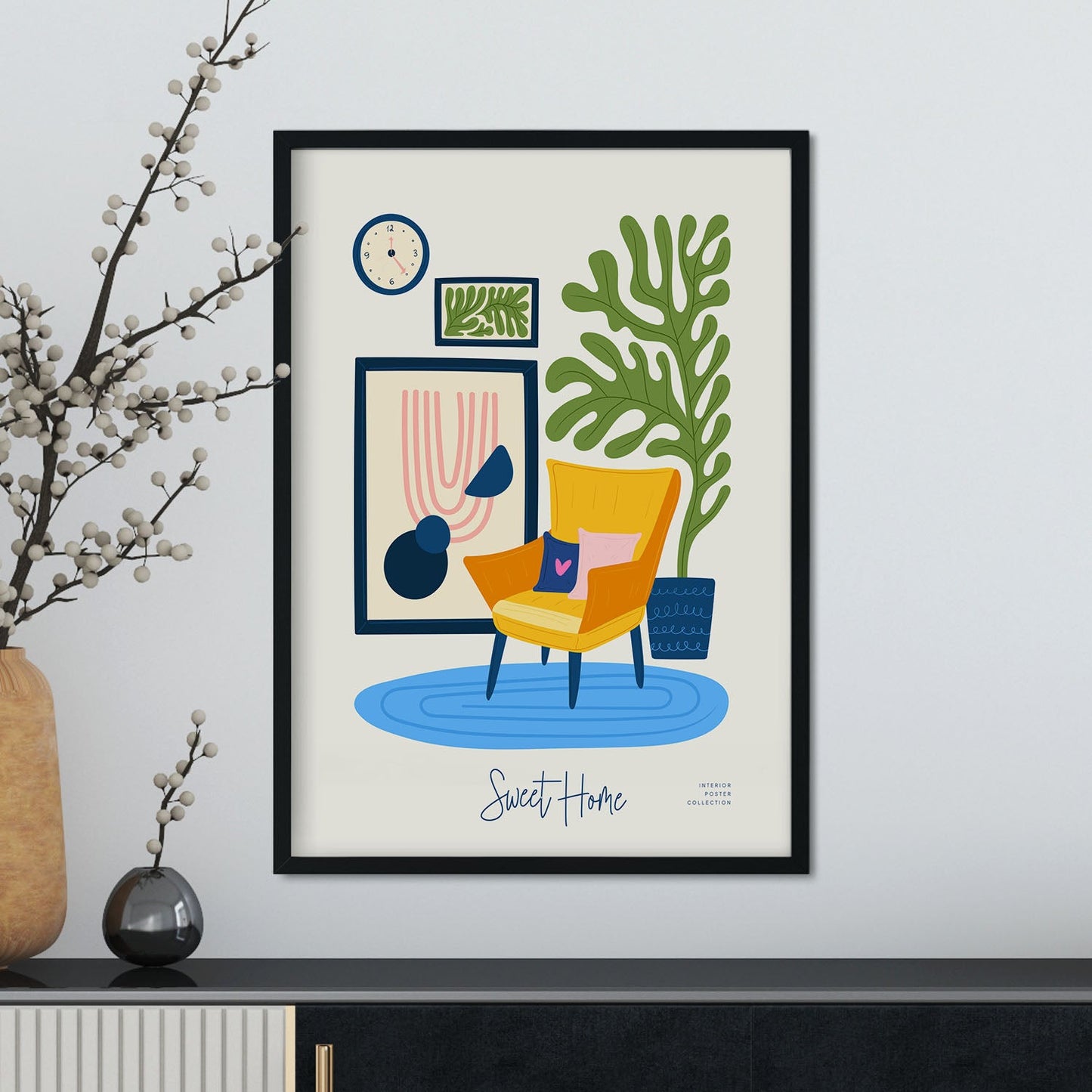 Comfortable Home-Artwork-Nacnic-Nacnic Estudio SL