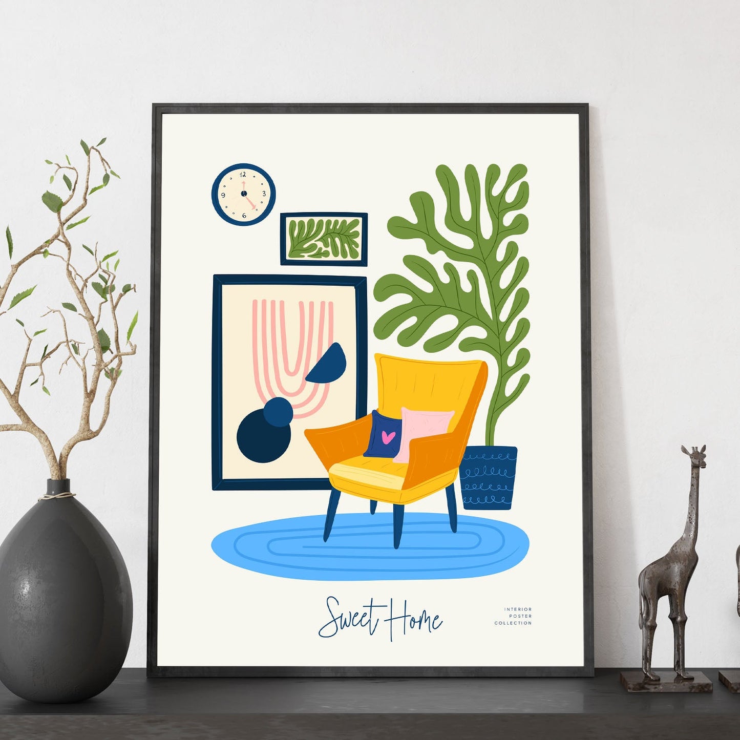 Comfortable Home-Artwork-Nacnic-Nacnic Estudio SL