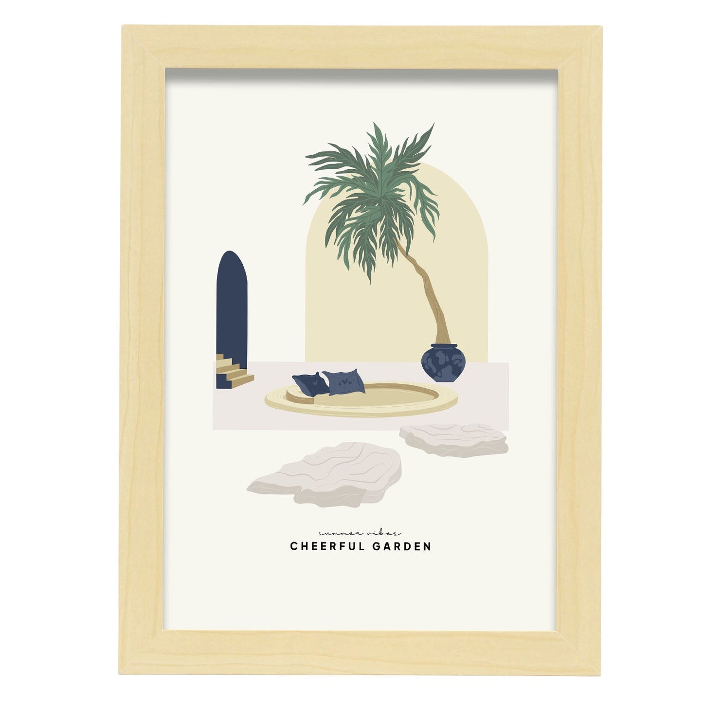 Comfy-Artwork-Nacnic-A4-Marco Madera clara-Nacnic Estudio SL