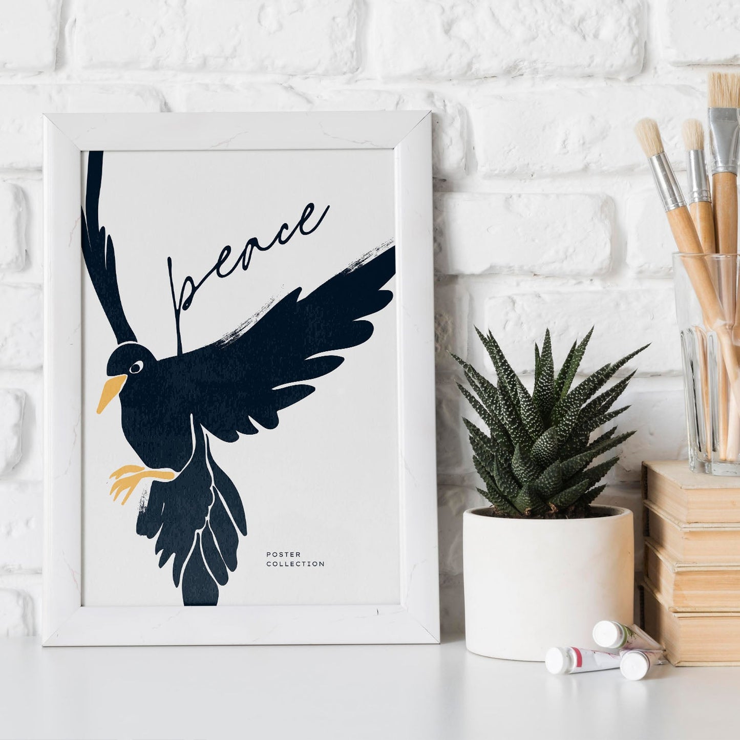 Crow Peace-Artwork-Nacnic-Nacnic Estudio SL