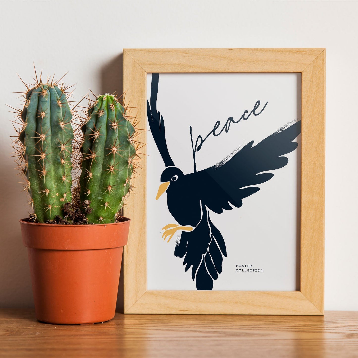 Crow Peace-Artwork-Nacnic-Nacnic Estudio SL