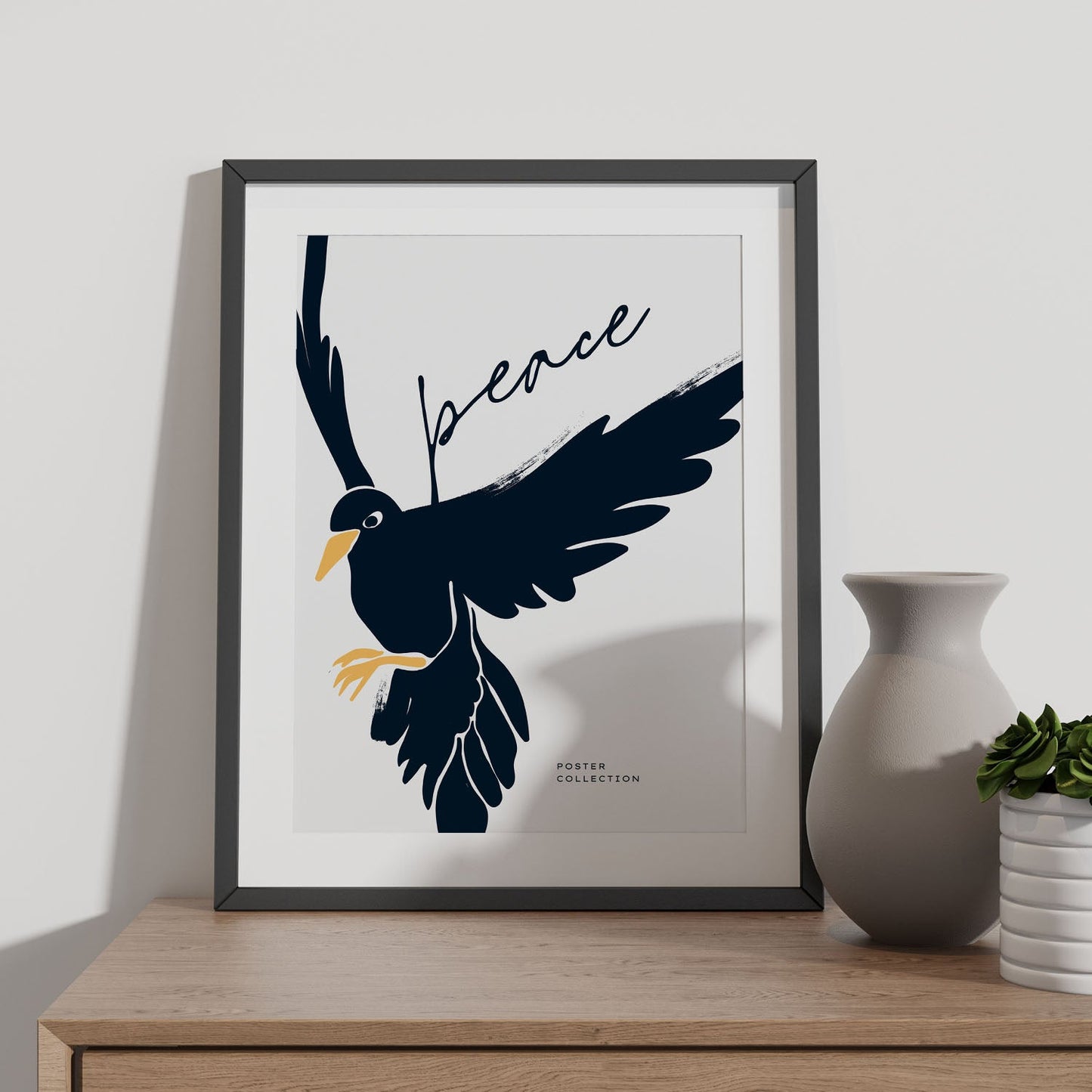 Crow Peace-Artwork-Nacnic-Nacnic Estudio SL