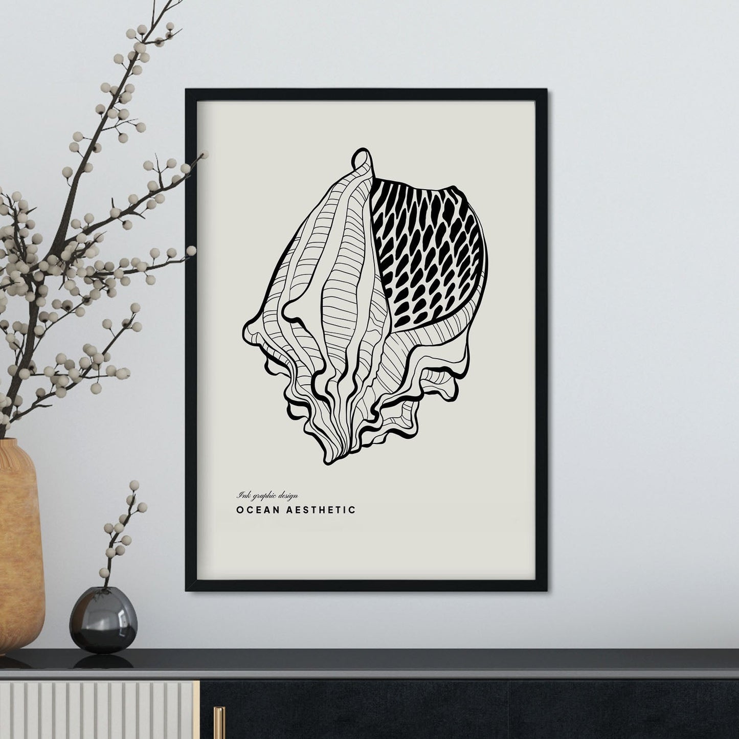 Crown conch-Artwork-Nacnic-Nacnic Estudio SL