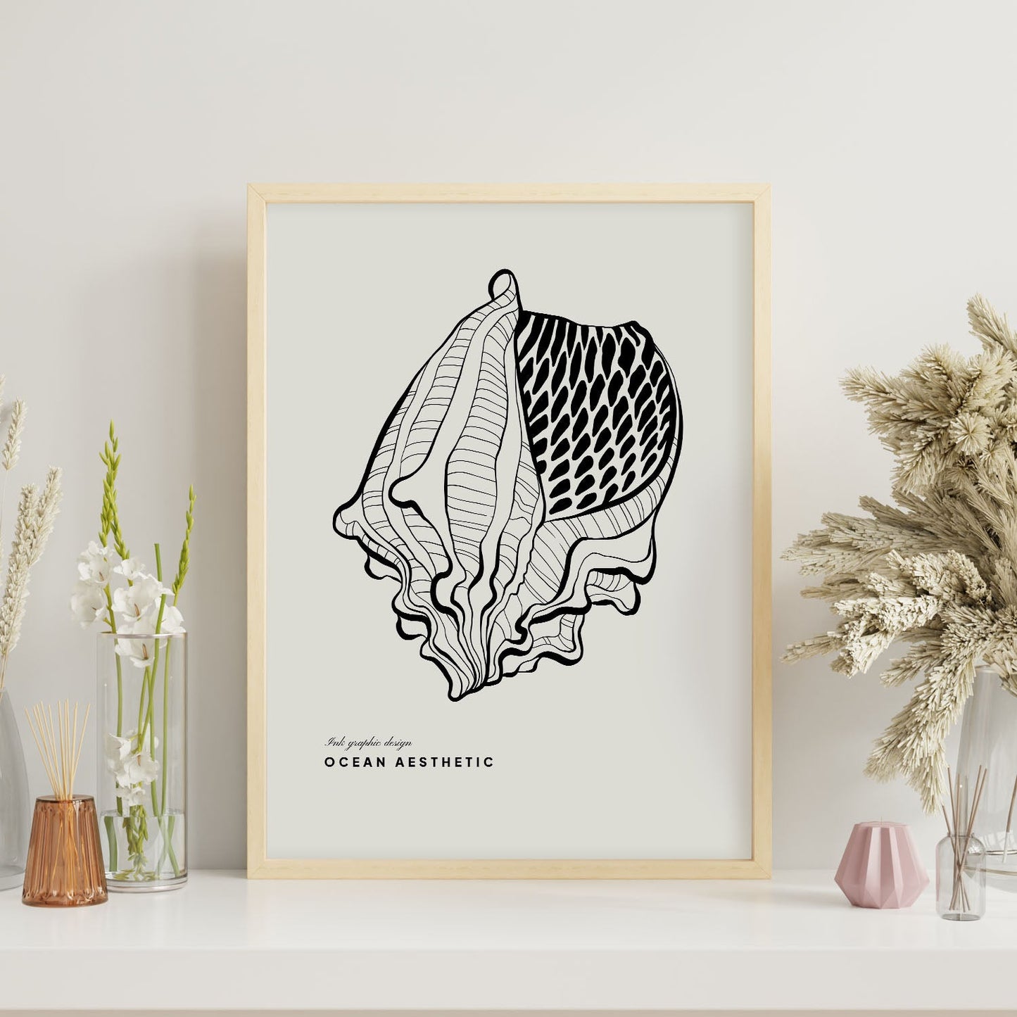 Crown conch-Artwork-Nacnic-Nacnic Estudio SL