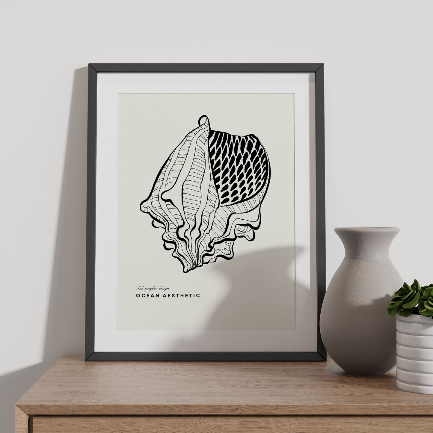 Crown conch-Artwork-Nacnic-Nacnic Estudio SL