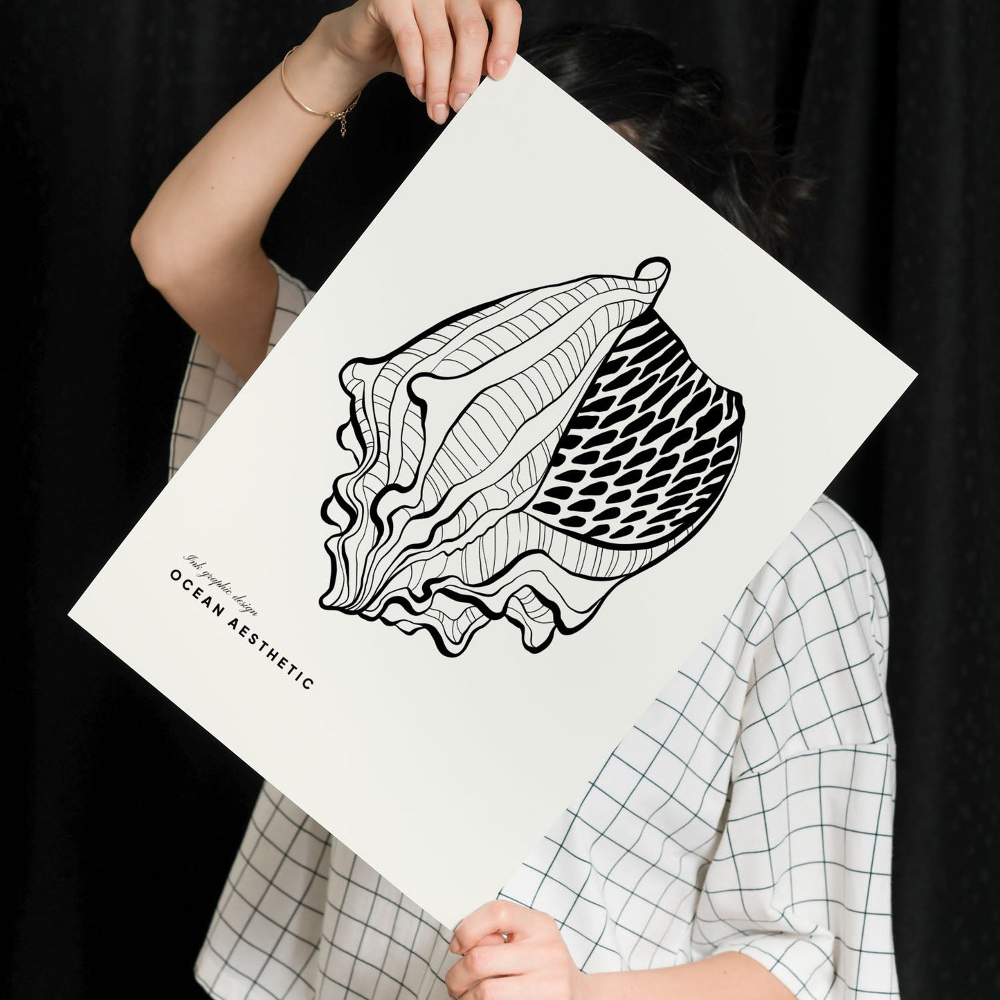 Crown conch-Artwork-Nacnic-Nacnic Estudio SL