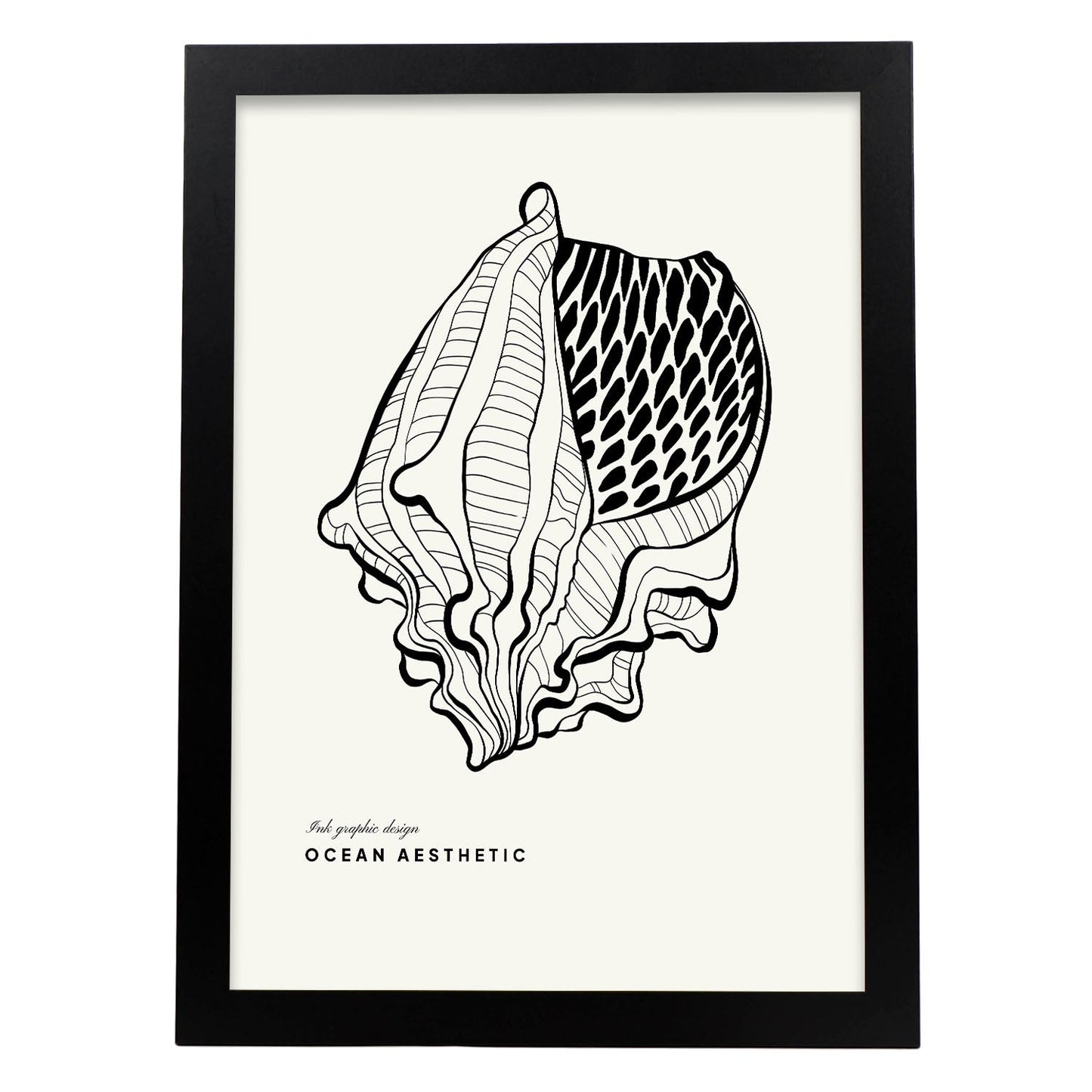 Crown conch-Artwork-Nacnic-A3-Sin marco-Nacnic Estudio SL