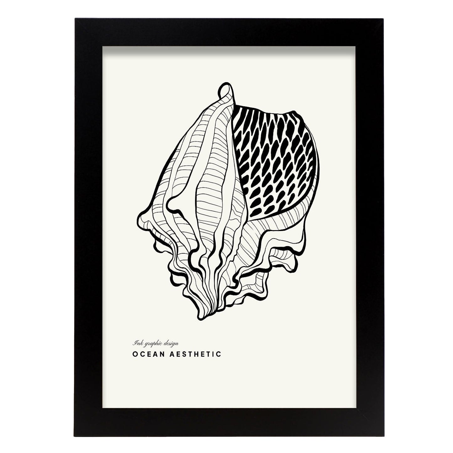 Crown conch-Artwork-Nacnic-A4-Sin marco-Nacnic Estudio SL