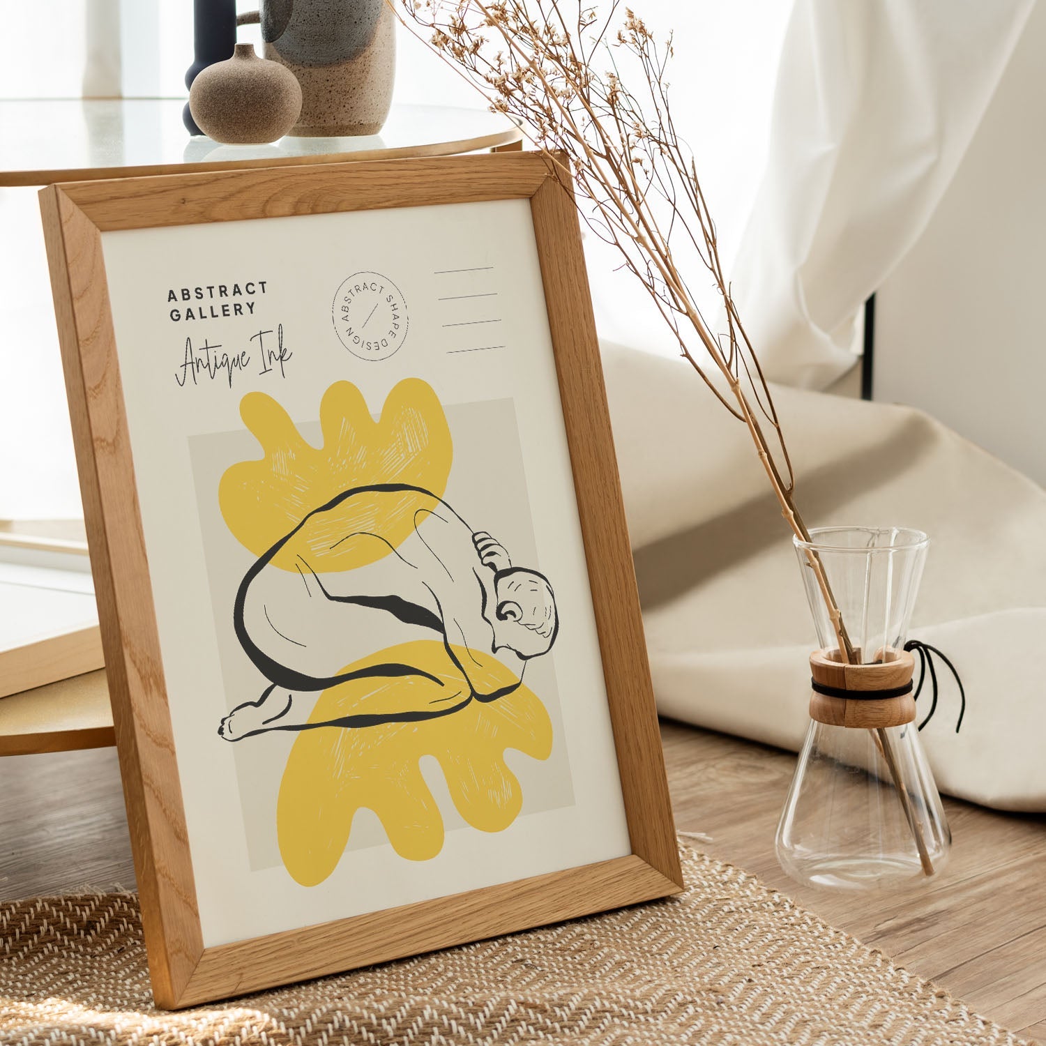 Curled up Ceasar-Artwork-Nacnic-Nacnic Estudio SL