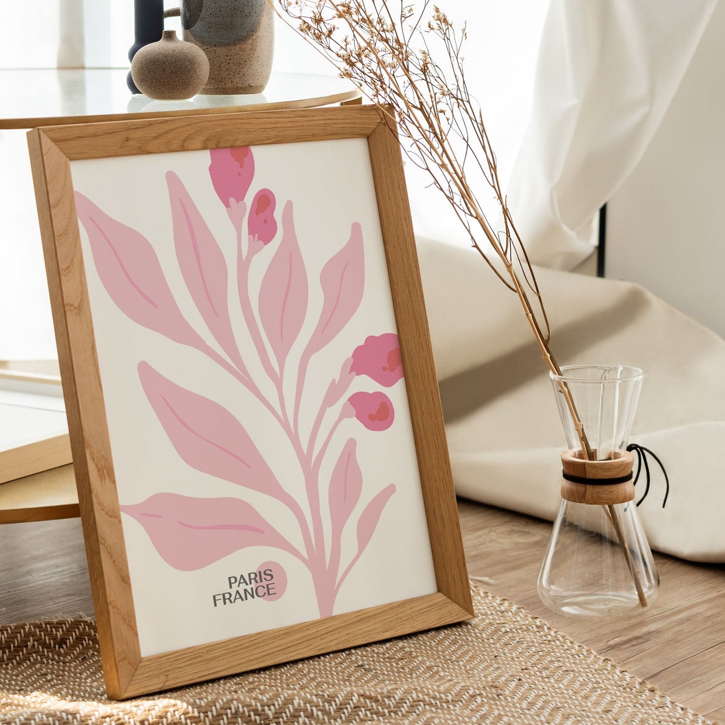 Cyclamen Flowers-Artwork-Nacnic-Nacnic Estudio SL