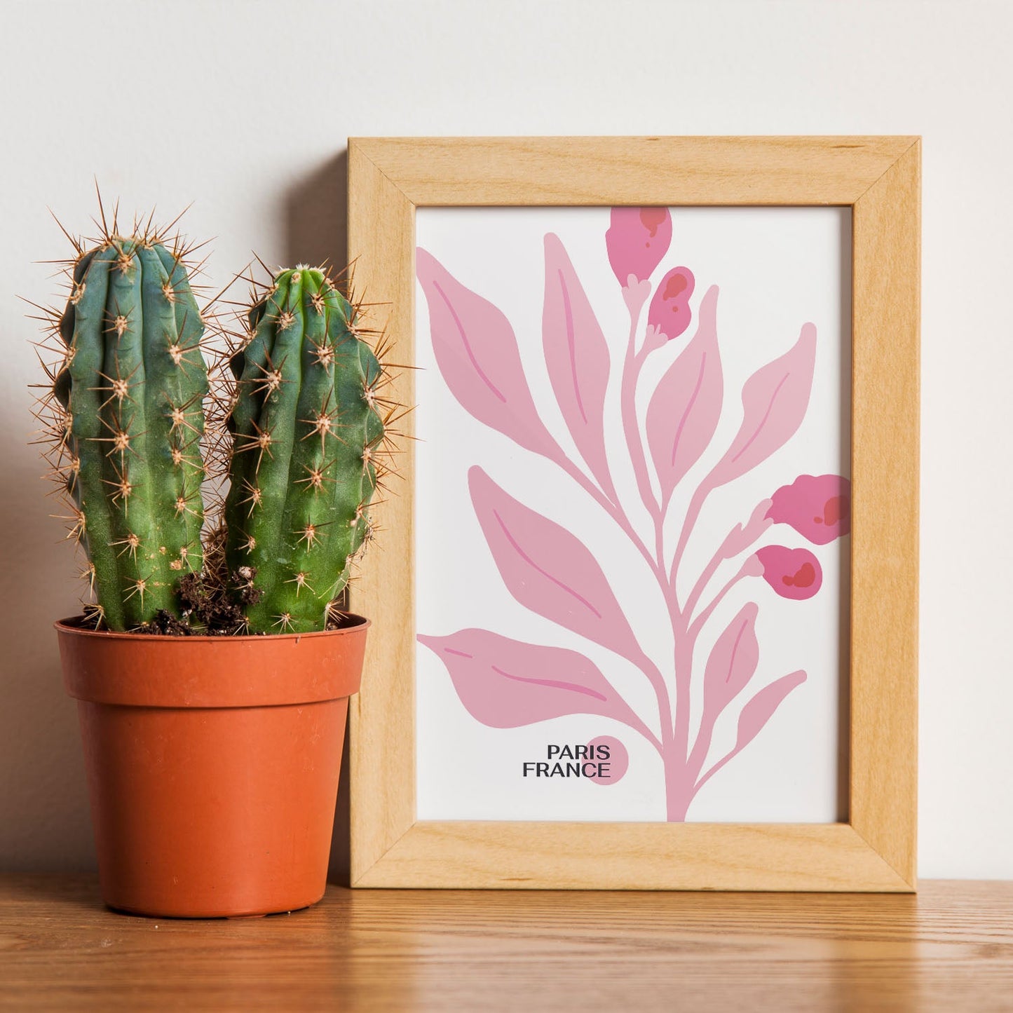 Cyclamen Flowers-Artwork-Nacnic-Nacnic Estudio SL